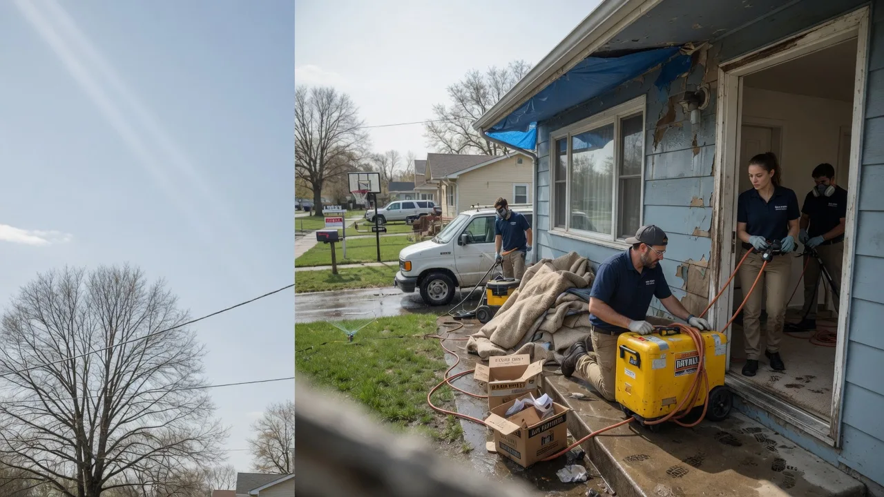 Basement Flood Cleanup in Pillow, PA near me